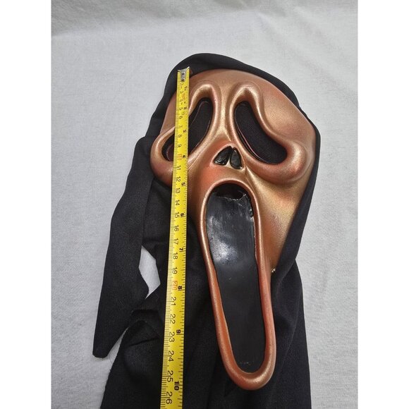 Scream Metallic Red/orange Ghost Face FUN WORLD Halloween Mask, Easter Unlimited - Picture 13 of 16